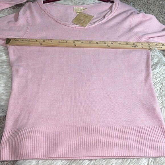 Vintage G.H. Bass & Company sweater Womens Sz M scoop neck ultra soft Hong Kong - Picture 6 of 11